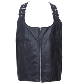 Leather Gay Vest For Bold Style & Beyond - Main Image Leather Gay Vest For Bold Style & Beyond - Main Image