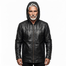 leather jacket, leather zipper jacket, genuine leather jacket, leather biker jacket