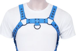 gay leather jockstrap harness, leather harness