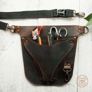 Leather Utility Belt Pouch, Leather Florist Tool Belt, Leath - Inspire  Uplift