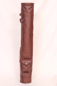 House of Imprints: Vintage Leather Golf Ball Pouch Golf Bag Waist