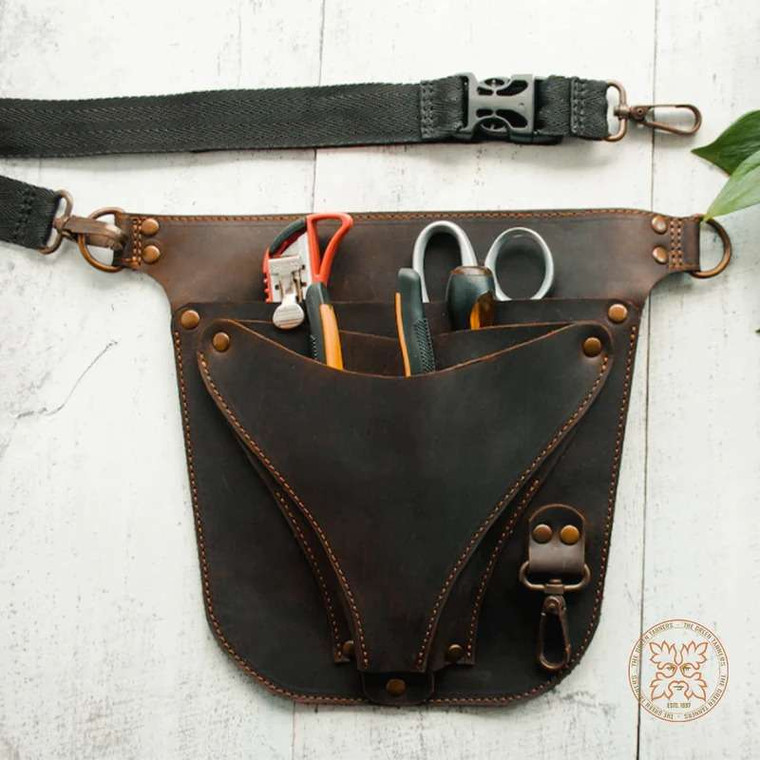 Leather Florist Belt , Leather Florist Belt, leather Tool Belt, leather garden tool belt