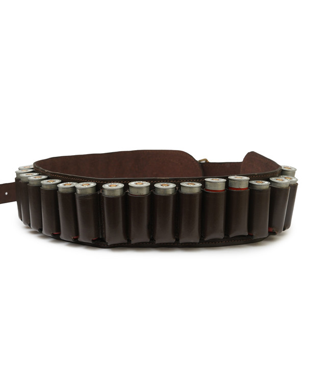leather cartridge belt, shotgun shell holder, leather ammunition holder, shotgun cartridge belt