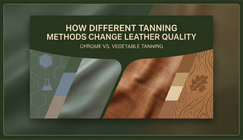 How Different Tanning Methods Change Leather Quality
