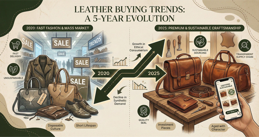 Leather Buying Trends: How Habits Changed in 5 Years