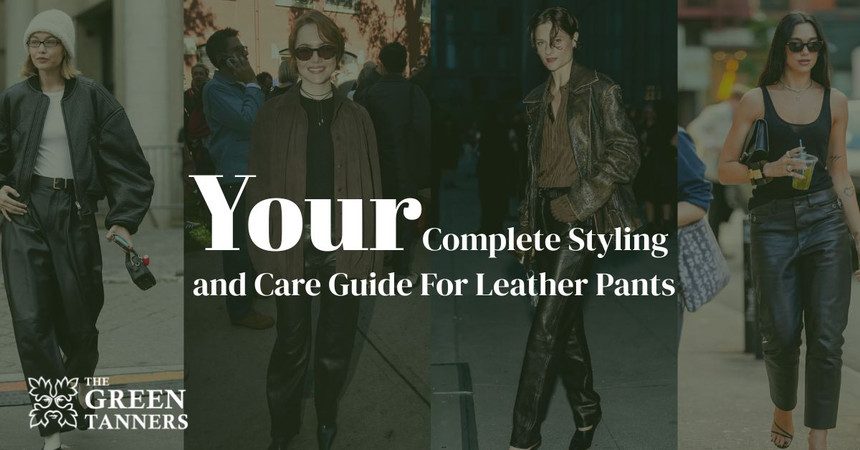 What to Wear with Leather Pants