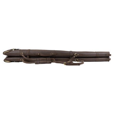 leather shotgun case, leather rifle case