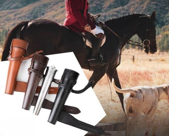 Hip Flask Bottle with Case