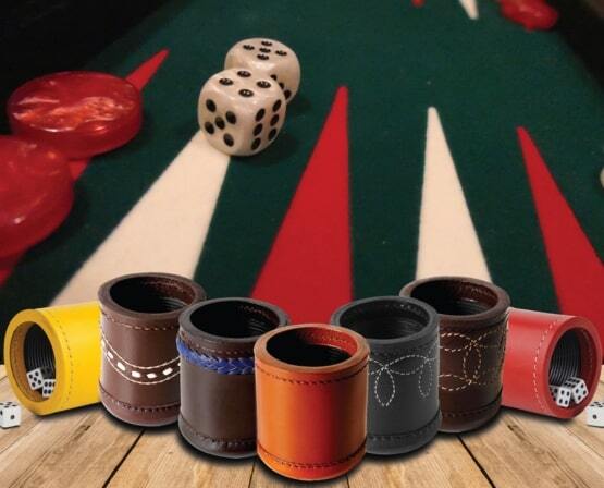 Leather Dice Cups