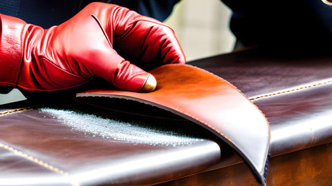 leather polishing, leather conditioning, leather maintenance