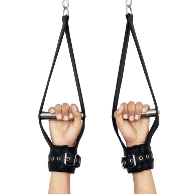 Handcrafted Leather Suspension Cuffs