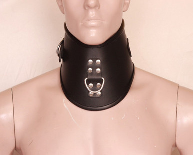 Leather Posture Collar | BDSM Collar for Intense Sessions