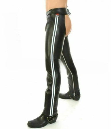 Kinky Men's Leather Assless Chaps – Shop Today
