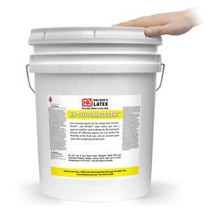 5 Gallons of liquid latex hardener