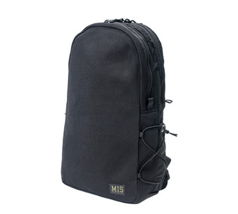 Mesh Backpack - Black - Front