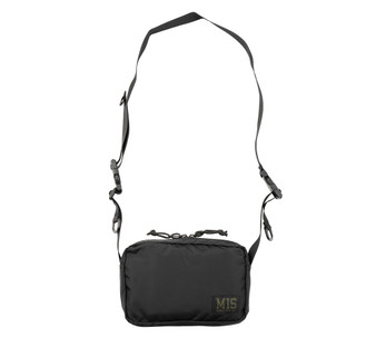 All Shoulder Bag Small - Black - Front with Strap