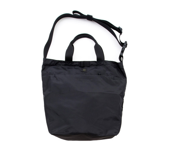 2Way Shoulder Bag - Black - Front