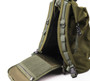 Roll Up Backpack - Olive Drab - Back Opening