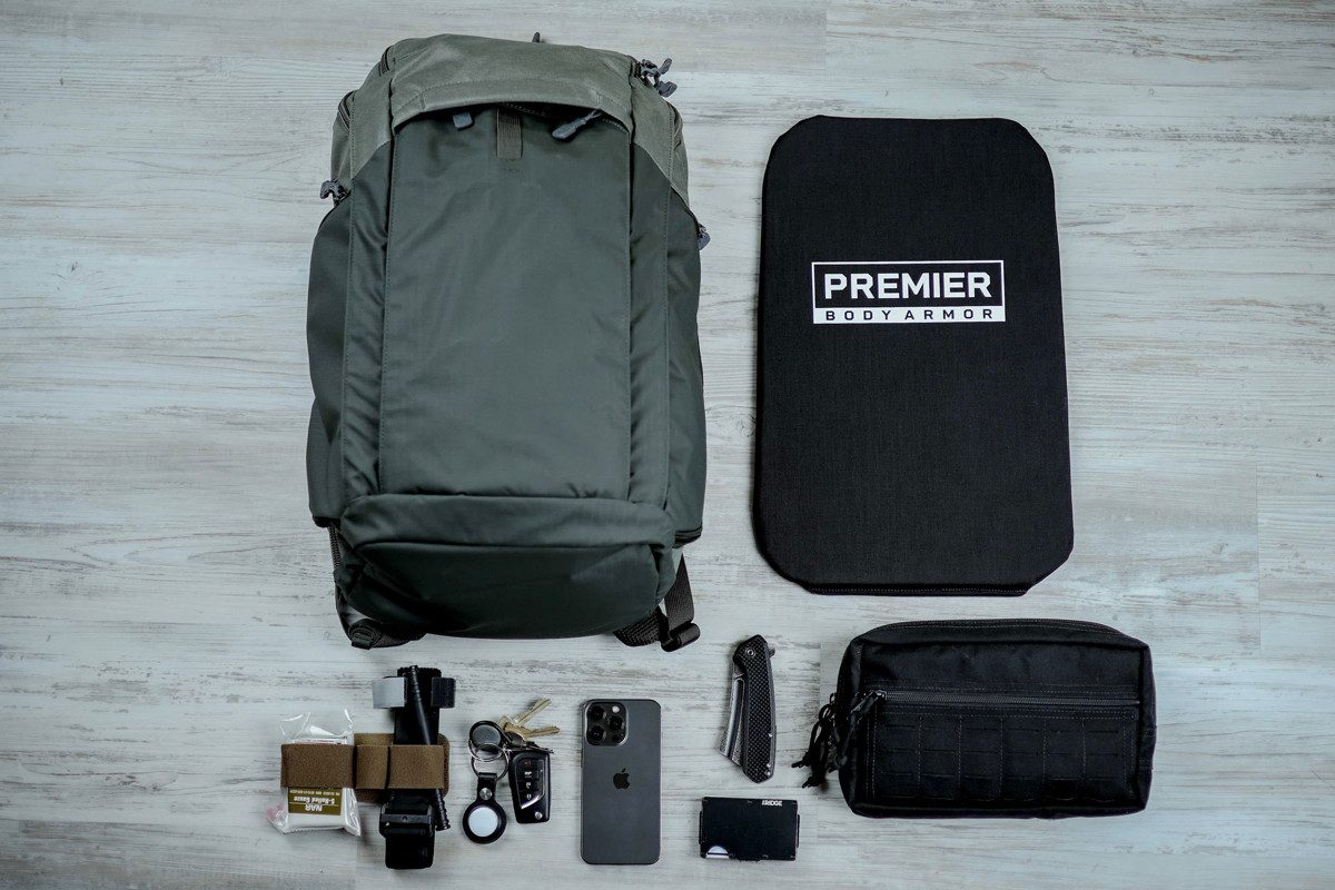 Premier Body Armor IIIA Level 3 11x17.3 Soft Armor Insert for Vertx ...