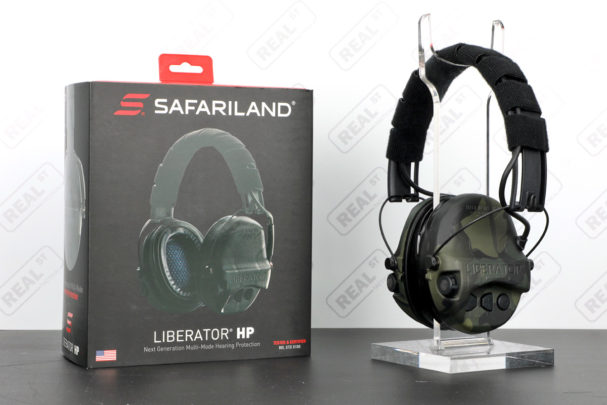 Safariland Liberator HP 2.0 Hearing Protection Black Multicam