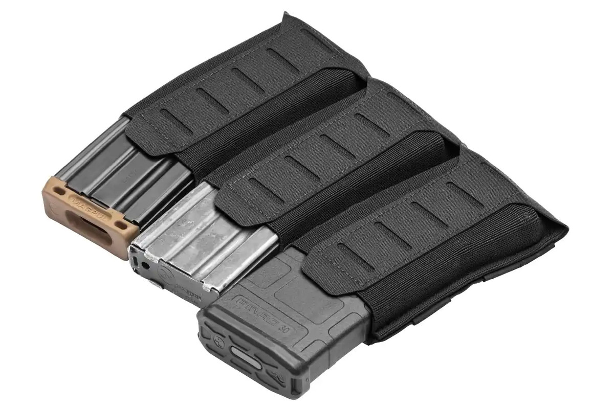 Blue Force Gear Ten Speed STACKABLE Triple AR15 M4 Mag Pouch Black