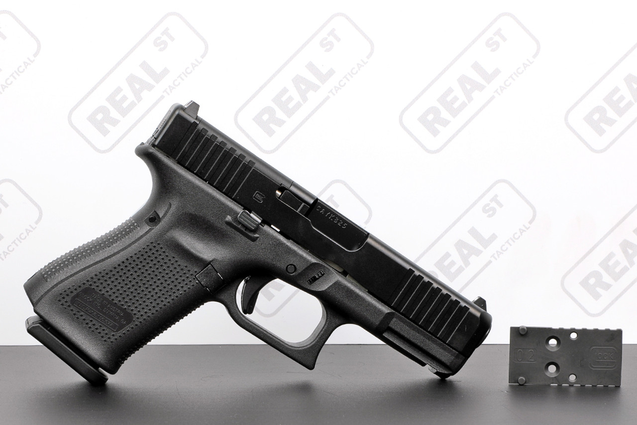 Glock 19 G19 MOS Gen5 9mm Compact Optic Ready Pistol 15rd Black