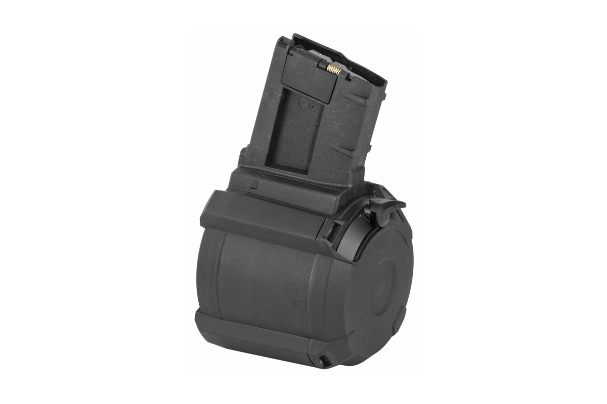 OA機器 CRG-502MAG2P Magpul 50rd PMAG D50 D-50 AR10 Drum Magazine Black 7.62x51 50 round
