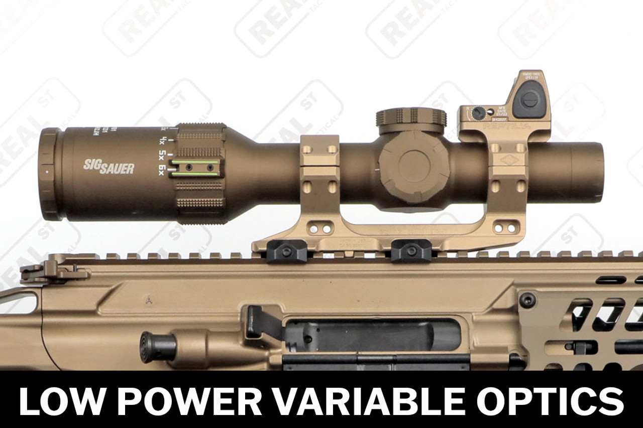 Sights & Optics - Low Power Variable Optics (LPVO) - Real Street