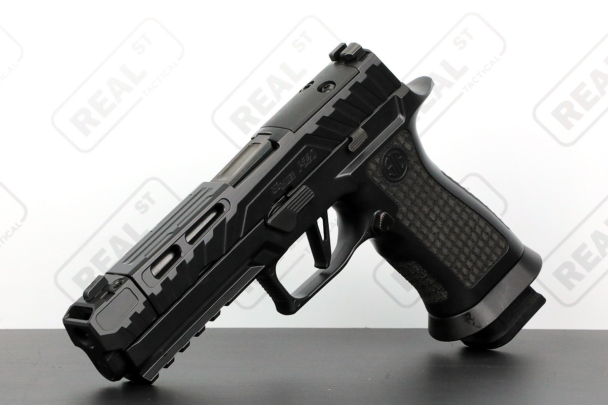 Sig Sauer P320 SPECTRE COMP BLACKOUT Full Size 9mm Pistol Black