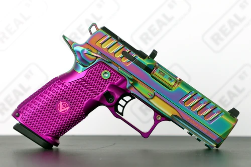 Staccato P4 HD 2011 Pistol 9mm Optic Ready 4.0" Preferred Vulcan Ported Chameleon Purple