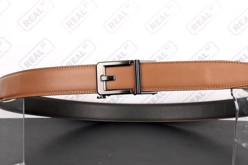 Kore Leather Gun Belt 24"-52" Ratcheting Cut to Fit X3 Buckle TAN