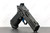 Miller Precision Ranger 9C 4.4" Ported LINKLESS 9mm Double Stack 1911 Pistol Dot Grip Blue Curved Trigger Black DLC
