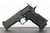 Miller Precision Ranger 9C 4.4" Ported LINKLESS 9mm Double Stack 1911 Pistol Enhanced Dot Grip Blue Flat Trigger Black DLC