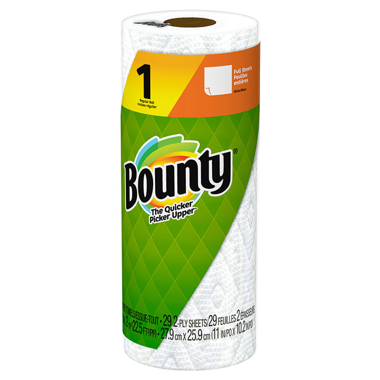 Bounty Regular Roll White Full Sheet Shop Bounty   00030772061190 C1R1  62861.1675786097 