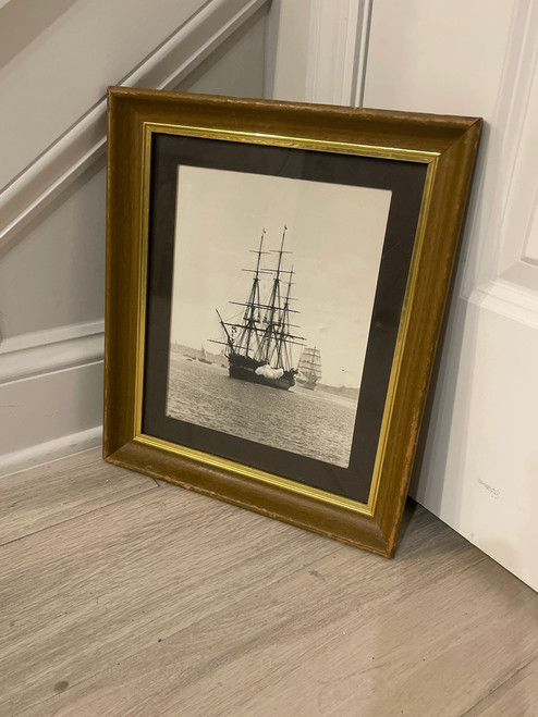 Framed Ship Print Framed Ship Print
