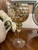 Gold Glass Candle Holder