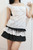 HANDMADE BABYDOLL TOP (BACK RIBBON)