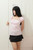 HANDMADE BABYDOLL TOP (STRETCHY BACK)
