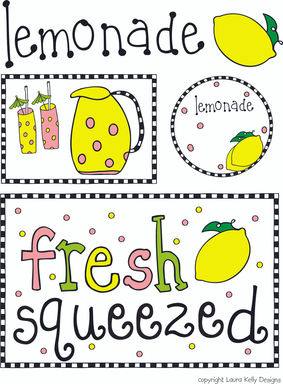 Printable Party - Lemonade Stand - Shop Laura Kelly printable-party-lemonade-stand-shop-laura-kelly