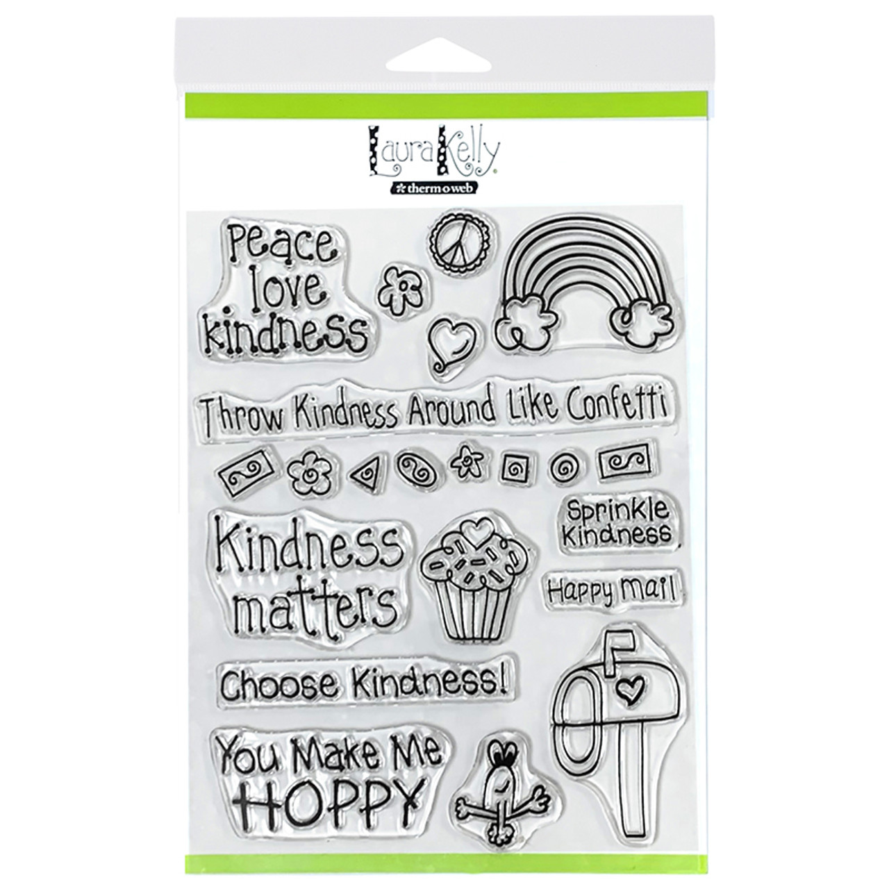 Clear Stamps Therm-O-Web Kindness Matters Set - Shop Laura Kelly