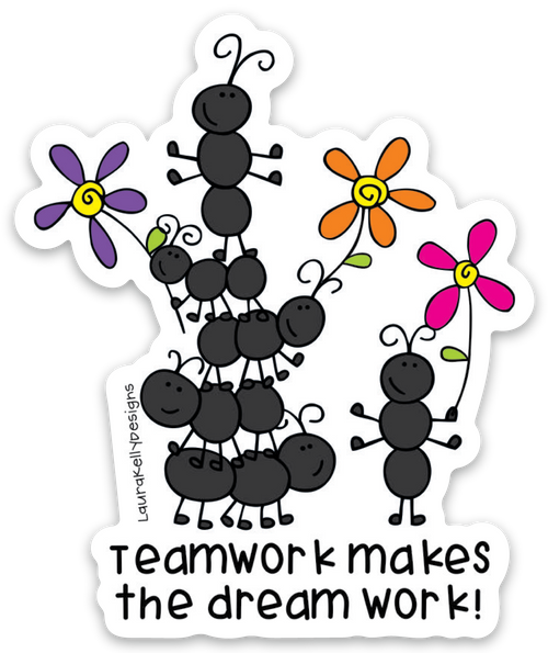 Vinyl Sticker - Teamwork