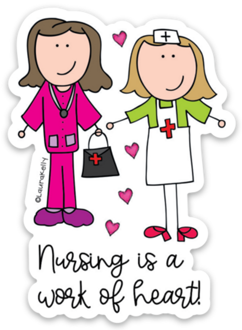 VINYL STICKER-NURSES