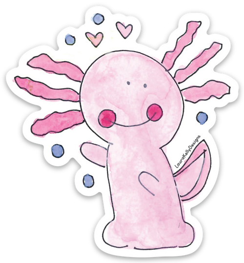 VINYL STICKER - AXOLOTL