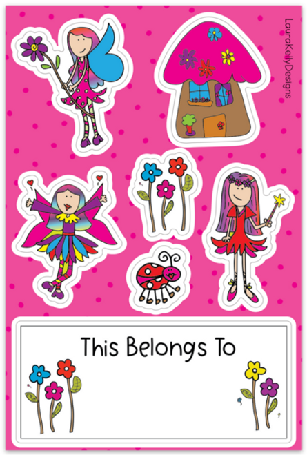 Sticker Sheet - Fairy Sticker Sheet - Fairy