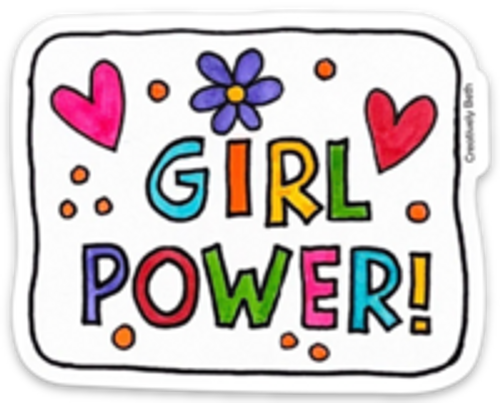 Vinyl Sticker - Girl Power Vinyl Sticker - Girl Power