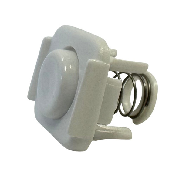 Reset Button, White Frame