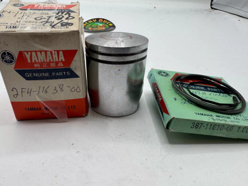 Yamaha Oem Nos GT 80 1978 1979 1.0mm Oversize Piston & RINGS 2F4-11638-00