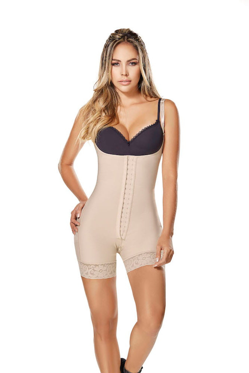 REF: 8037 Ideal Faja for a bare-shoulder dress, high compression, fast  shaping. Doctor recommended for post parto, post cirujia, and weight loss.