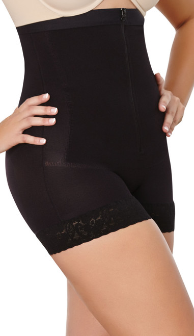  ShapEager Braless Body Shaper Thermal Brief Lift Up The  Buttocks Shapewear Faja Black : Sports & Outdoors