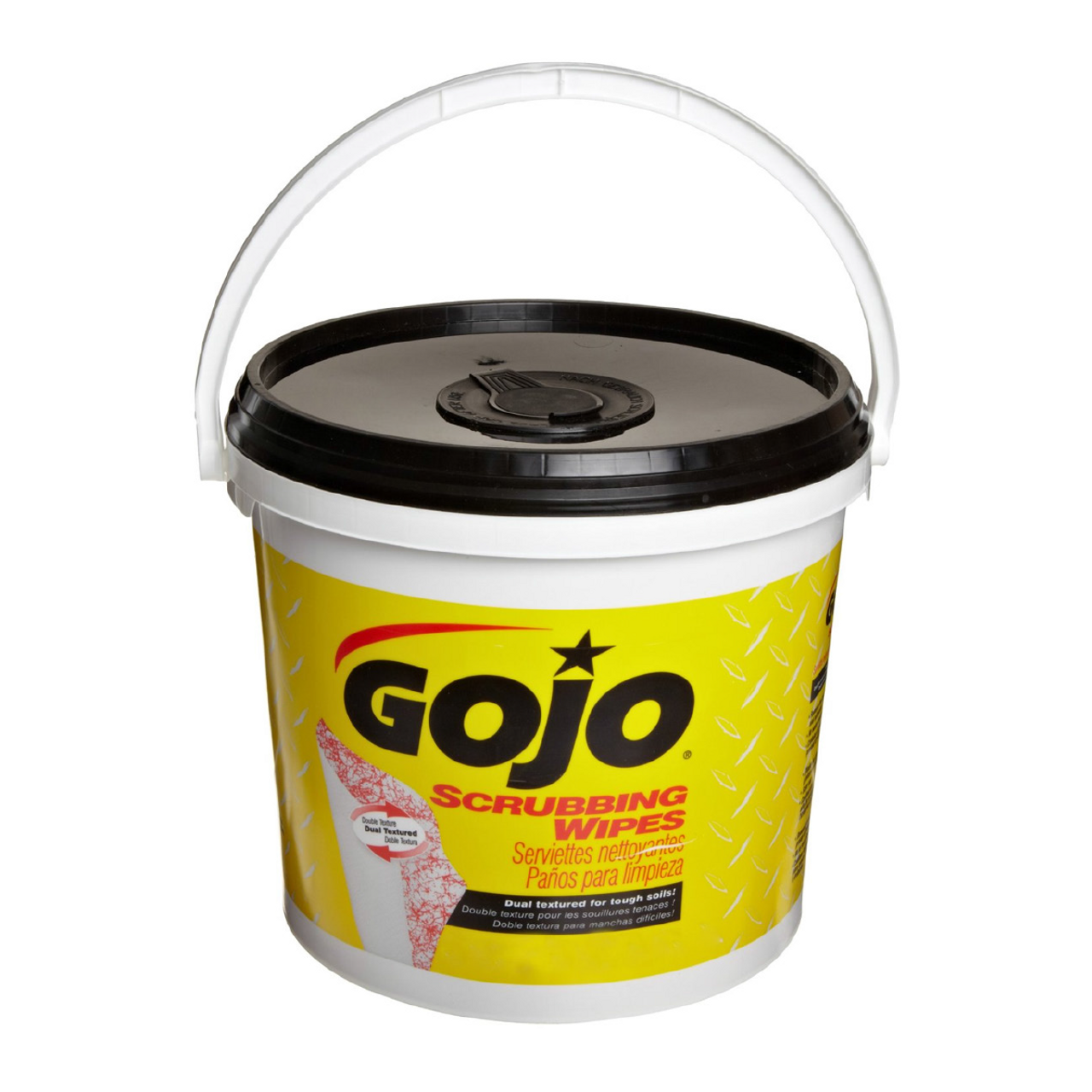 GOJO Scrubbing Wipe Bucket (170 Wipes/Bucket)